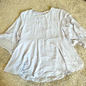 Show Me Your Mumu flutter sleeve blouse